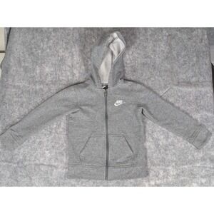 Nike | Gray | Youth | Zip-Up Calssic Hoodie | S